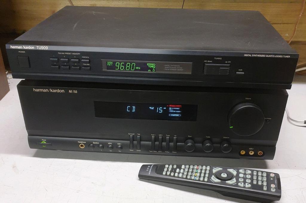 Harman kardon versterker avi-150 + gratis tuner tu-909, Audio, Tv en Foto, Stereo-sets, Ophalen of Verzenden, Overige merken