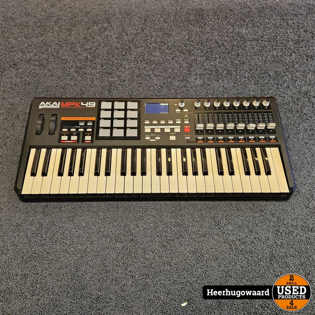 Akai MPK49 Midi Keyboard in Nette Staat, Akai, Gebruikt, Support@akai.com, Akai Professional
200 Scenic View Drive
Suite 201
Cumberland, RI 02864
United States