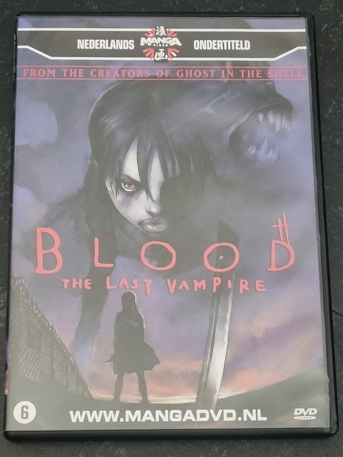 Blood: The Last Vampire DVD - Anime actie, Engels, Tekenfilm, Anime (Japans), Nederlands