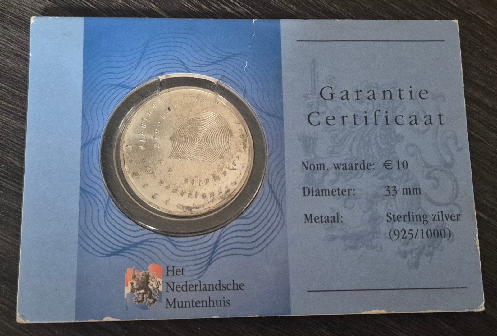 10 euro zilveren munt 2004 Beatrix Amalia, Overige landen, Ophalen of Verzenden, Zilver, 10 euro