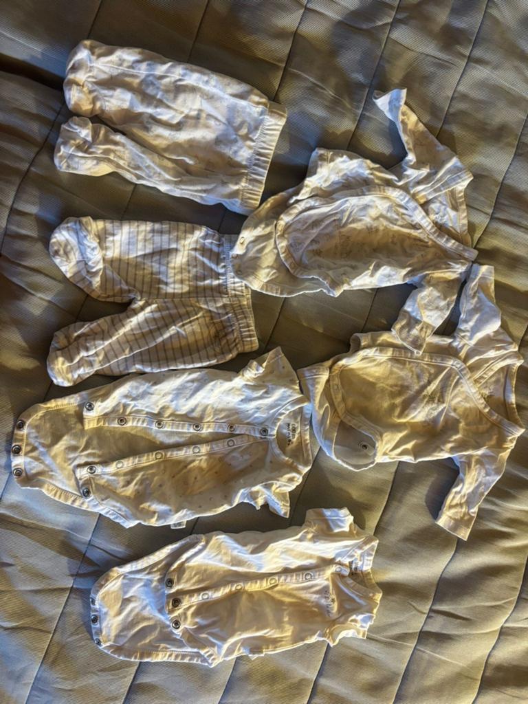 Prematuur babykleding pakket - rompers en broekjes, Kinderen en Baby's, Ophalen of Verzenden, Gebruikt, Jongetje of Meisje