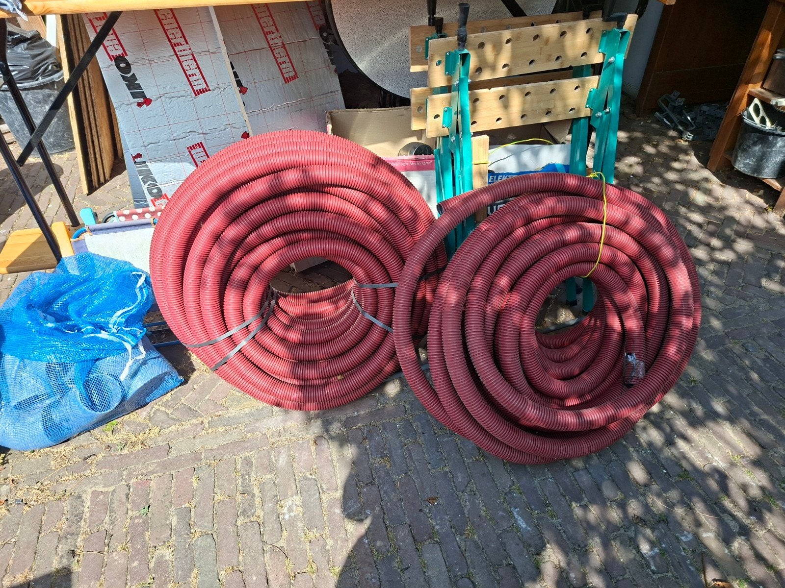 85 meter mantelbuis 50mm, Ophalen, Nieuw, Overige merken, Kabel of Snoer