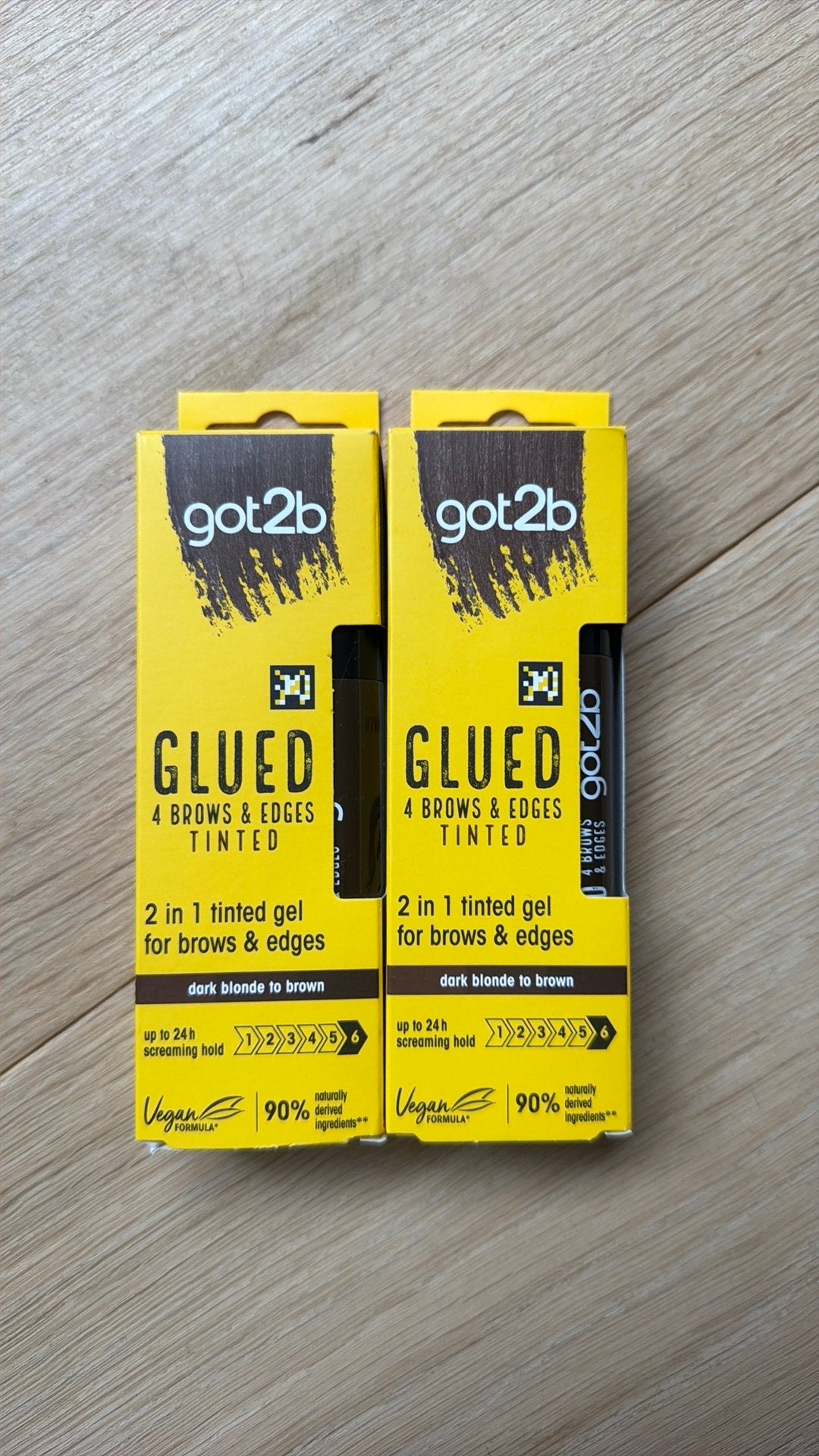 Got2B glued tinted, Ophalen of Verzenden, Nieuw, Gel, Wax, Haarlak of Mousse