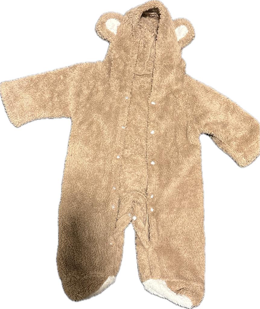 Baby teddy pakje met capuchon, Ophalen of Verzenden, Zo goed als nieuw, Jongetje of Meisje, Pakje