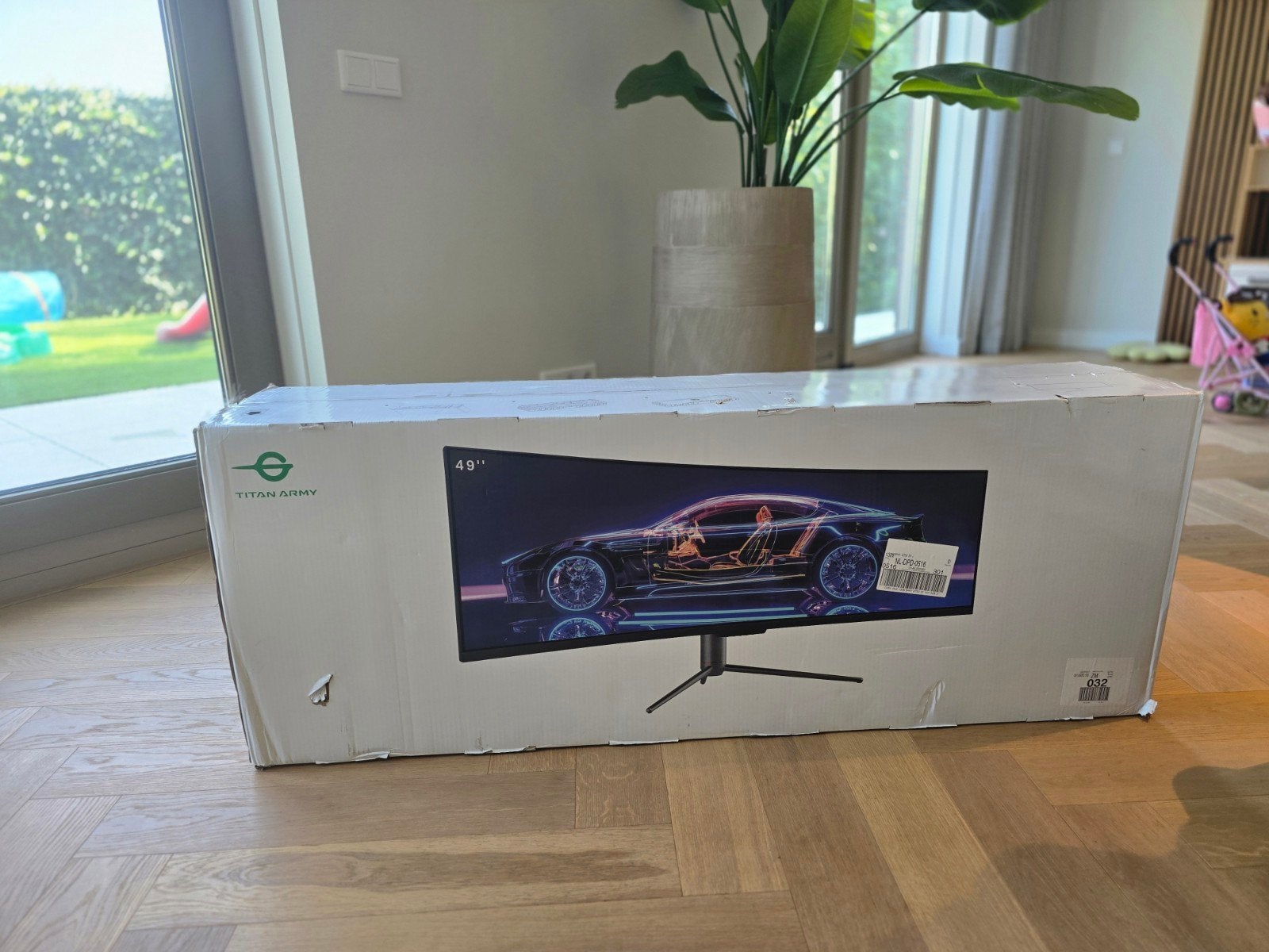 Nieuw: Titan Army C49SHC 49-inch Curved Gaming Monitor, Gaming, Ultrawide, 101 t/m 150 Hz, VA