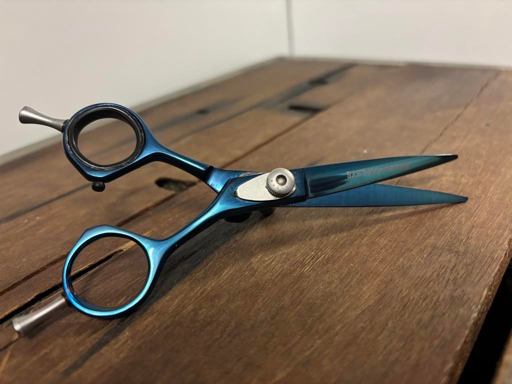 McLean CURLSYS schaar medium, Sieraden, Tassen en Uiterlijk, Uiterlijk | Haarverzorging, Ophalen of Verzenden, Zo goed als nieuw