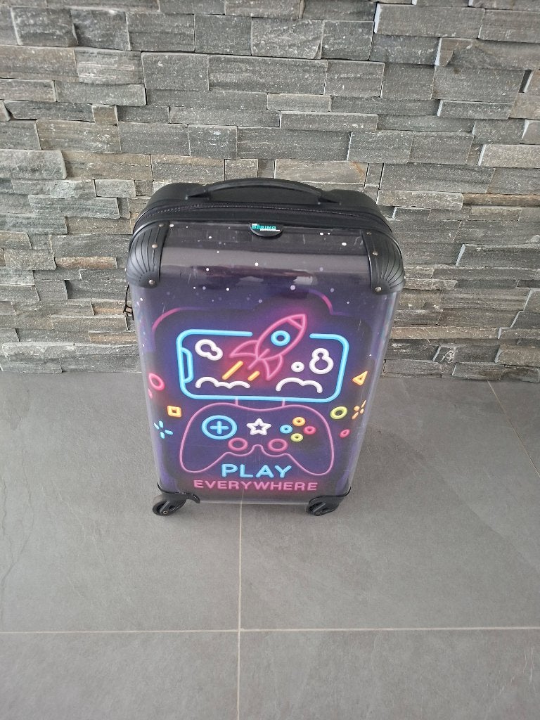 Koffer gaming, Hard kunststof, Minder dan 50 cm, Zo goed als nieuw, Minder dan 35 cm