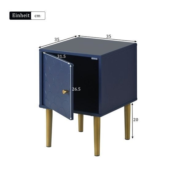 Nachtkastje – Bijzettafel – Salontafel – Bedtafel, Corvance B.V., Verzenden, Nieuw, Corvancebol@gmail.com
