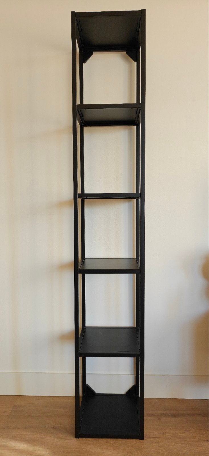 IKEA ENHET hoog kastelelement met planken, antraciet, Ophalen, Zo goed als nieuw