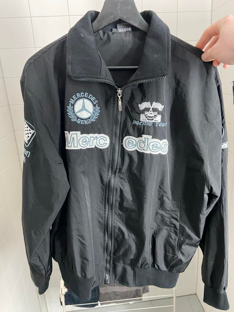 Vintage Originele Mercedes McLaren F1 Racing Team Jas, Verzamelen, Ophalen of Verzenden, Zo goed als nieuw, Overige sporten, Overige typen