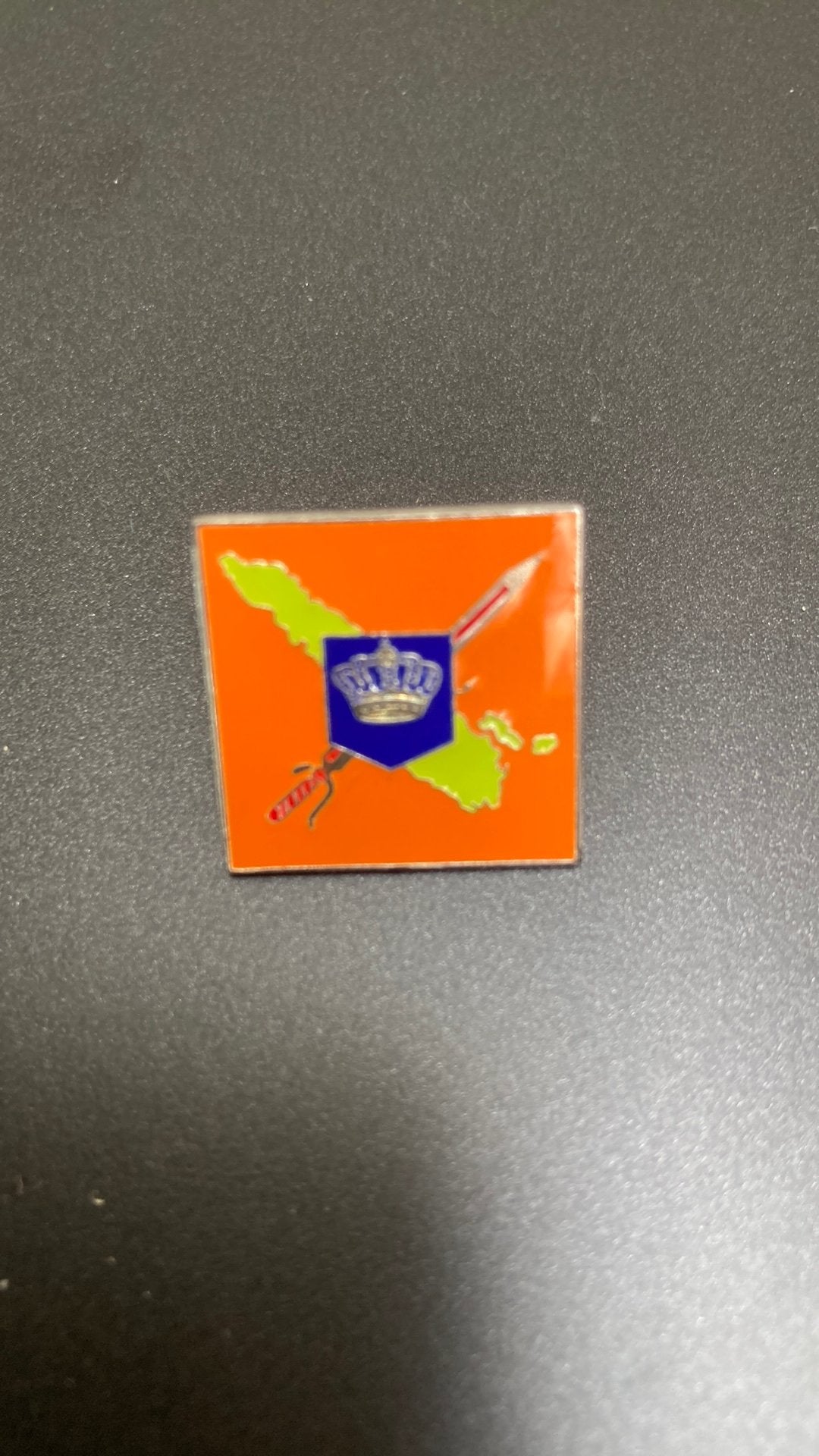 KNIL Troepencommando Sumatra en omliggende eilanden speldje, Verzamelen, Militaria | Algemeen, Ophalen of Verzenden, Landmacht