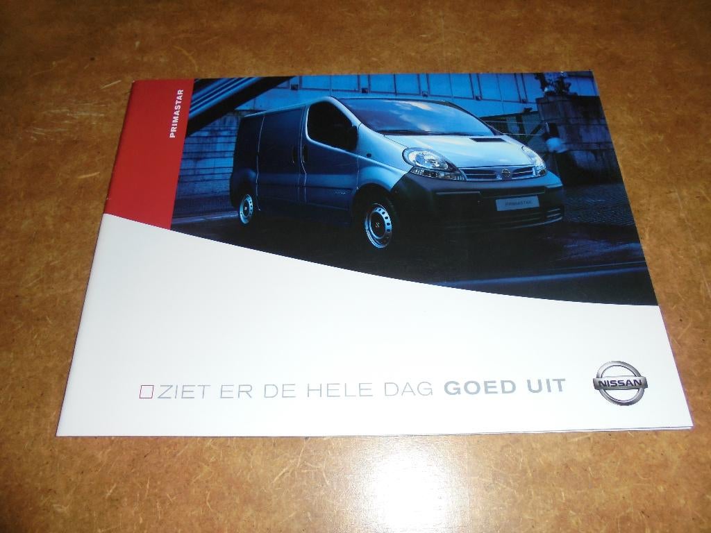 brochure Nissan Primastar, Ophalen of Verzenden, Nieuw, Nissan