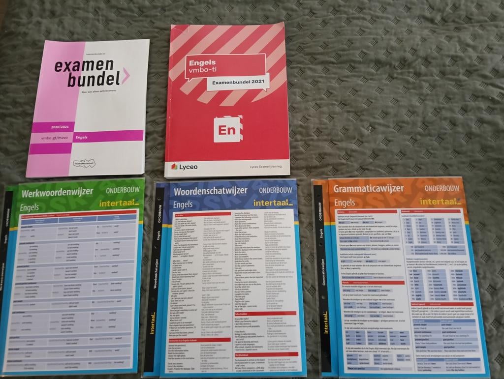 Engels Examenbundels en Intertaal wijzers, Boeken, Ophalen of Verzenden