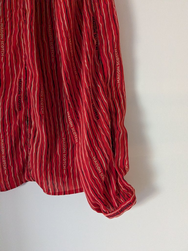 Dames blouse, Ophalen of Verzenden, Zo goed als nieuw, Maat 34 (XS) of kleiner, Scotch en Soda