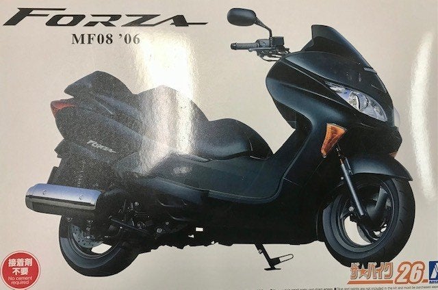 Coelianmodels, Aoshima 06324 HONDA Forza MF08, 1/12, € 32,99, Overige merken, Nieuw, Ophalen of Verzenden, Groter dan 1:32