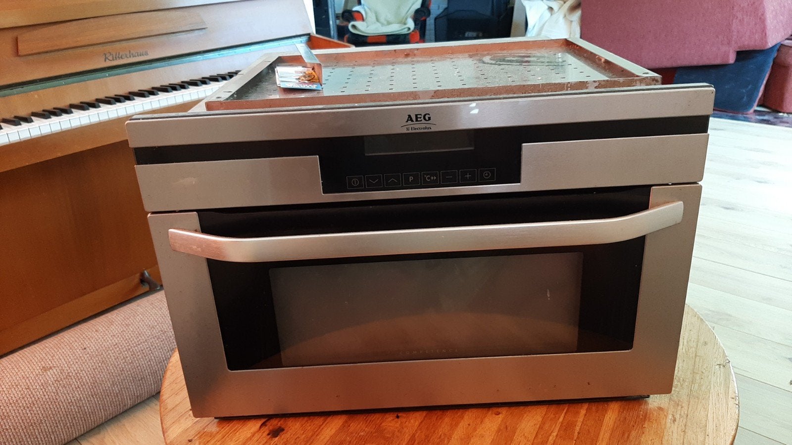AEG/Electrolux oven schone roosters en bakplaat!, Ophalen, 45 tot 50 cm, Gebruikt, Heteluchtoven