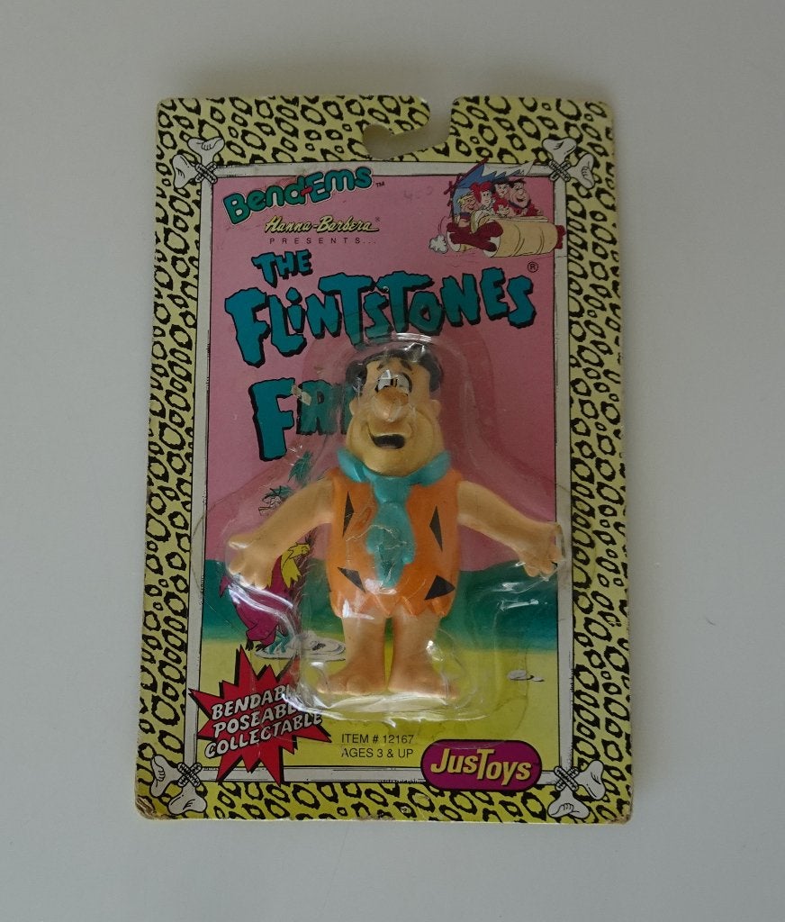 Vintage Justoys - Fred Flintstone Poppetje 1991 - NIEUW, Ophalen, Nieuw