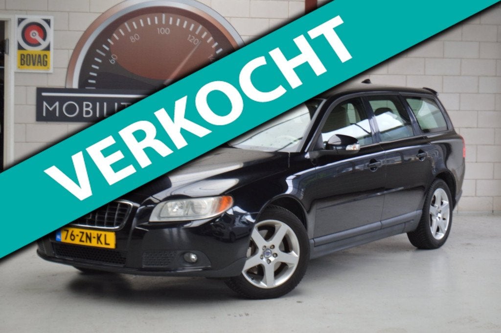 Volvo V70 2.5T MOOI!, XENON, ALL-SEASON NL-AUTO, GARANTIE, Auto's, Voorwielaandrijving, Beige, Handgeschakeld, 93 €/maand