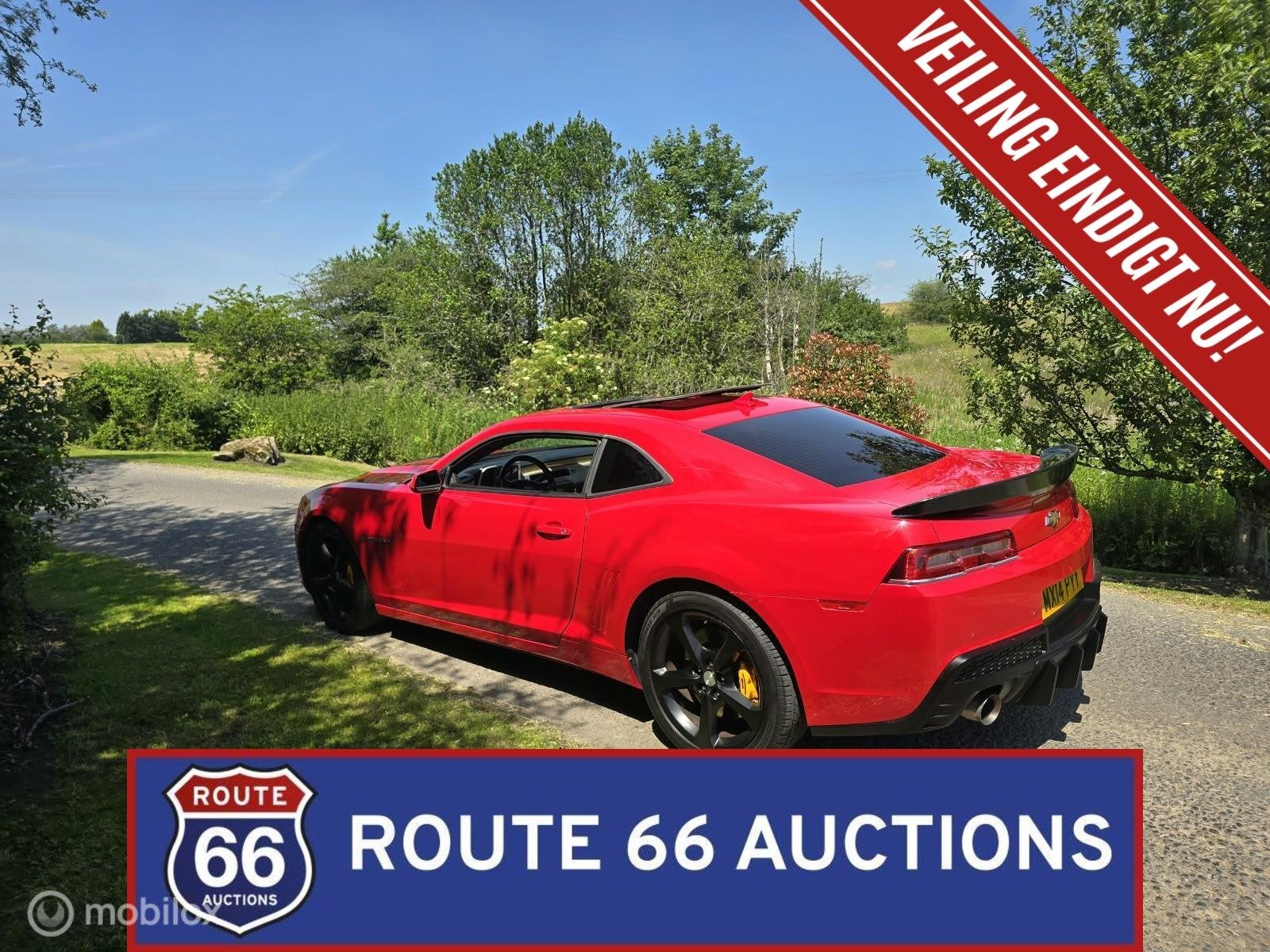 Chevrolet Camaro 2SS | 2014 | Route 66 Auctions, Auto's, Gebruikt, Camaro, Overige carrosserieën, Zwart