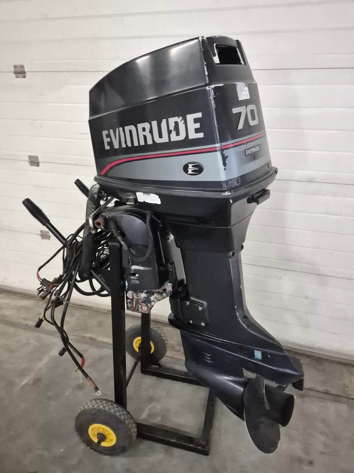 EVINRUDE 70PK, Ophalen of Verzenden, Zo goed als nieuw, Benzine, 30 pk of meer