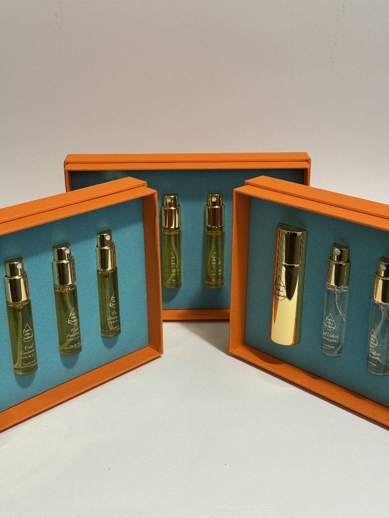 Eau de Dubai Travel Set / Discovery Set - Alwan Collection, Sieraden, Tassen en Uiterlijk, Uiterlijk | Parfum, Ophalen of Verzenden
