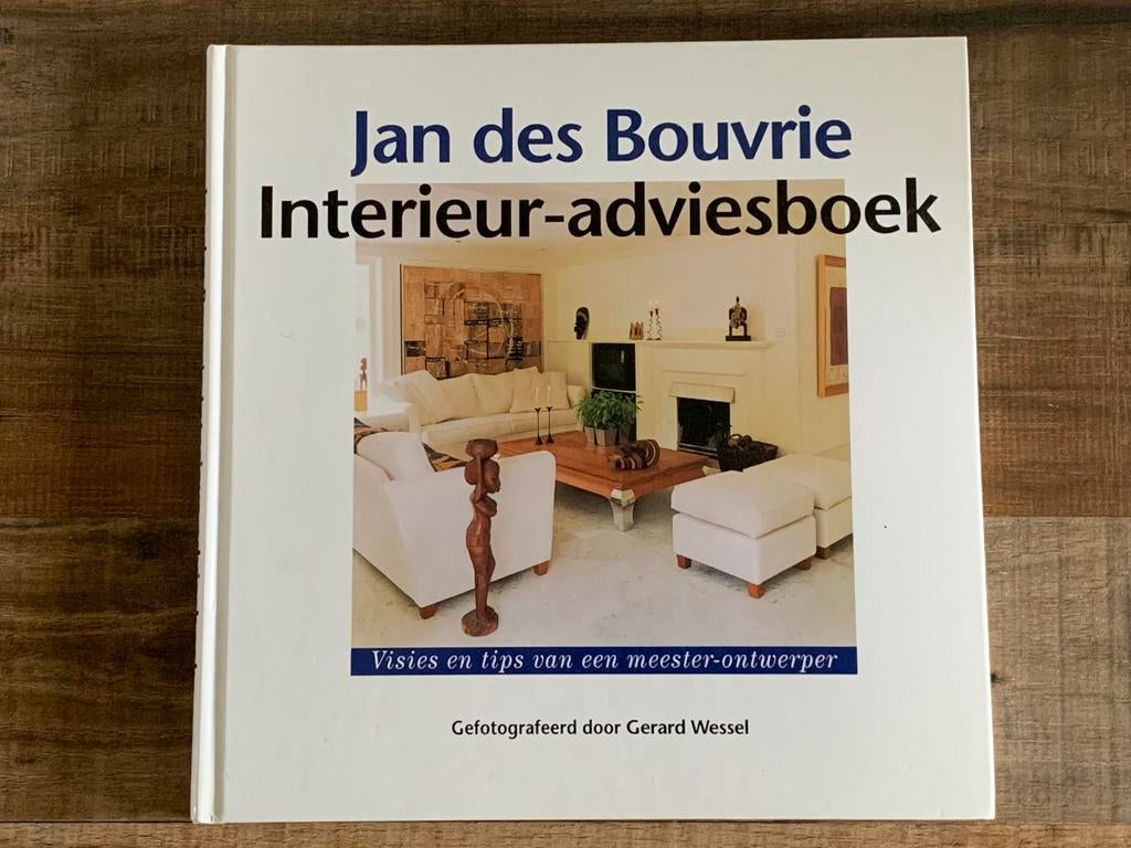 Jan des Bouvrie interieur adviesboek, Ophalen of Verzenden, Zo goed als nieuw