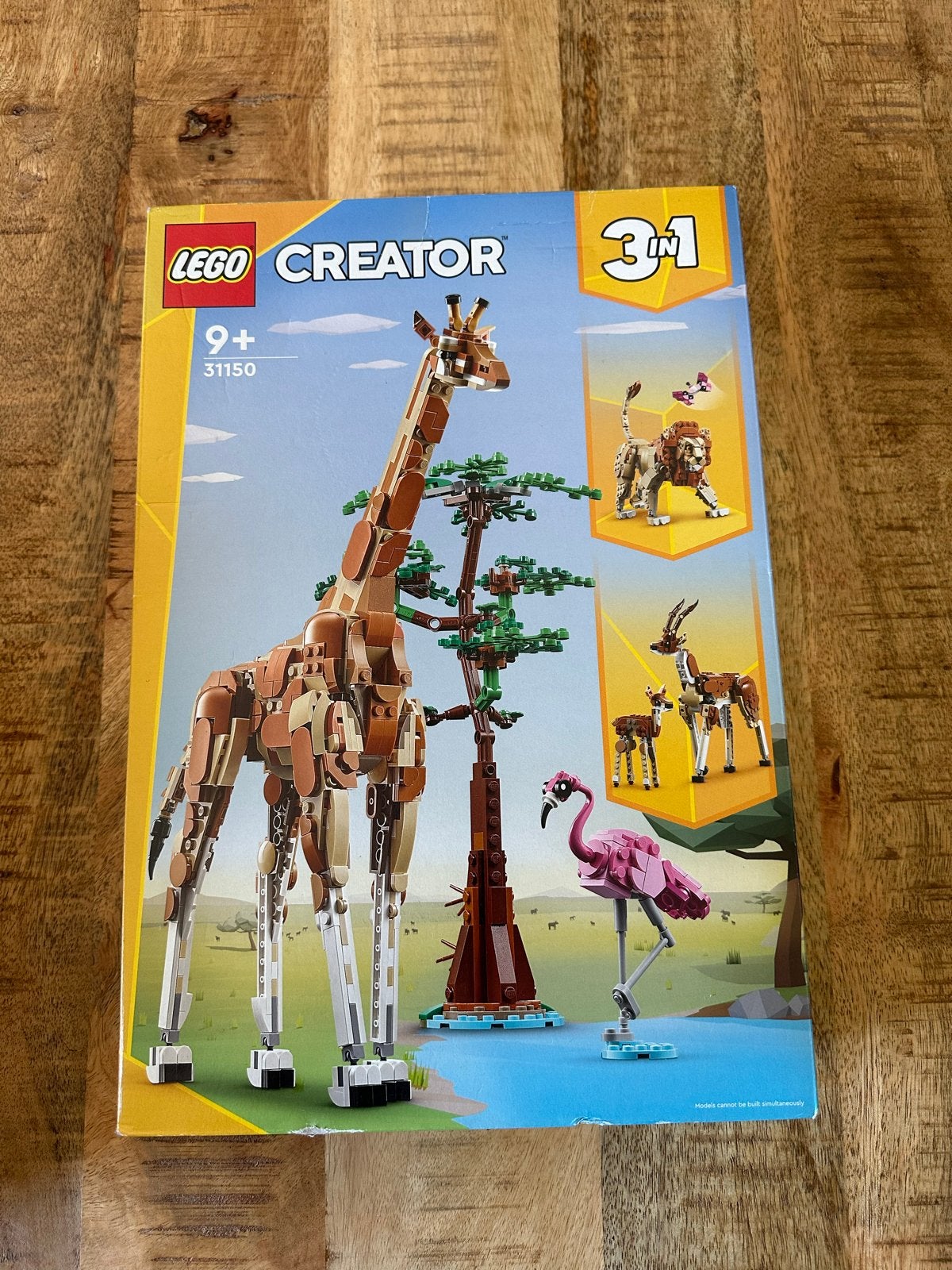 Nieuw! LEGO Creator 31150 Wilde Dieren Safari 3-in-1, Lego, Nieuw, Ophalen of Verzenden, Inclusief doos