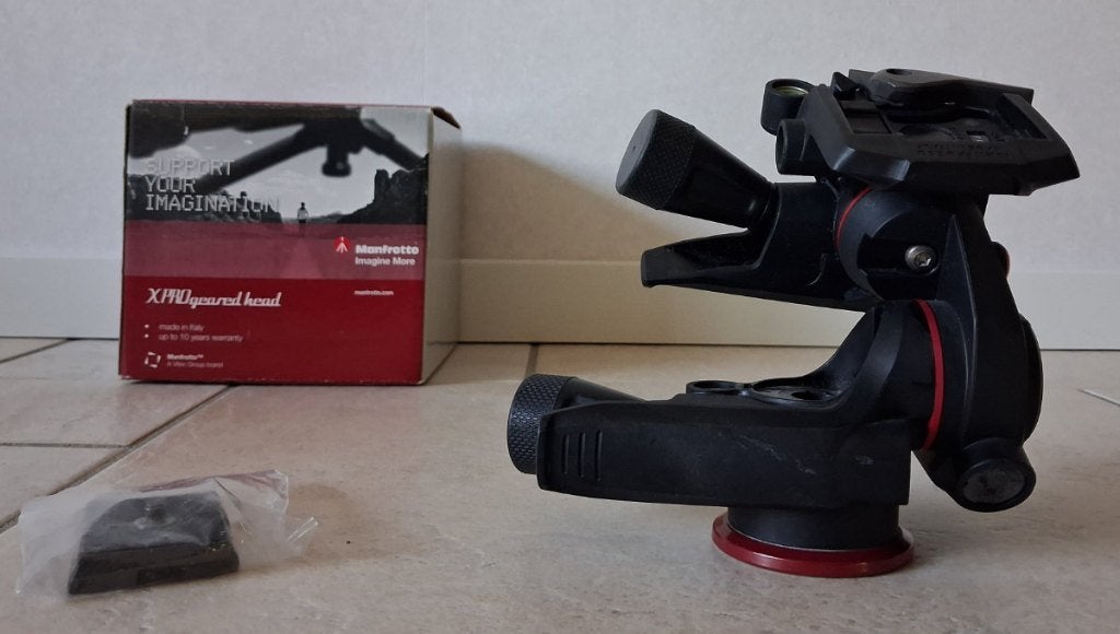 Manfrotto MHXPRO-3WG Driewegkop, Ophalen, 125 cm of minder, 3-assige stabilisatie, Manfrotto