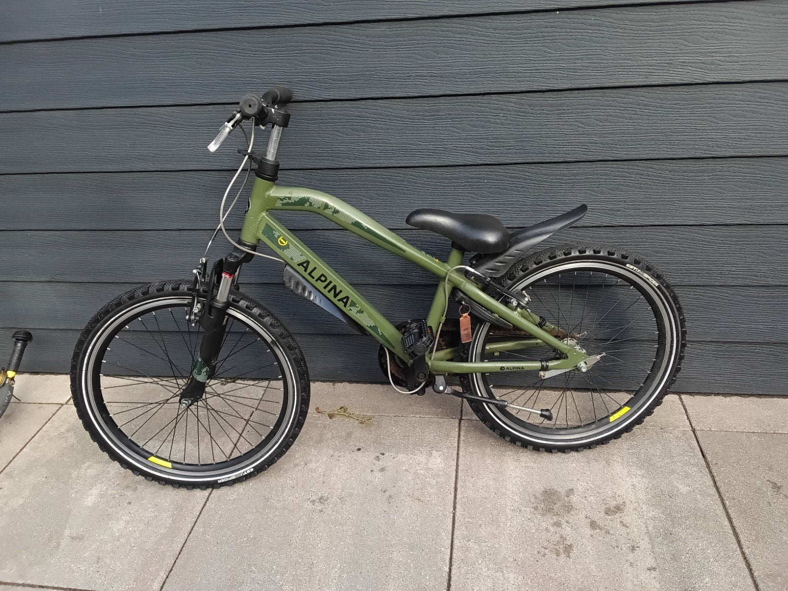 alpina trial 22 inch jongens fiets, Ophalen, Terugtraprem, 22 inch, Gebruikt