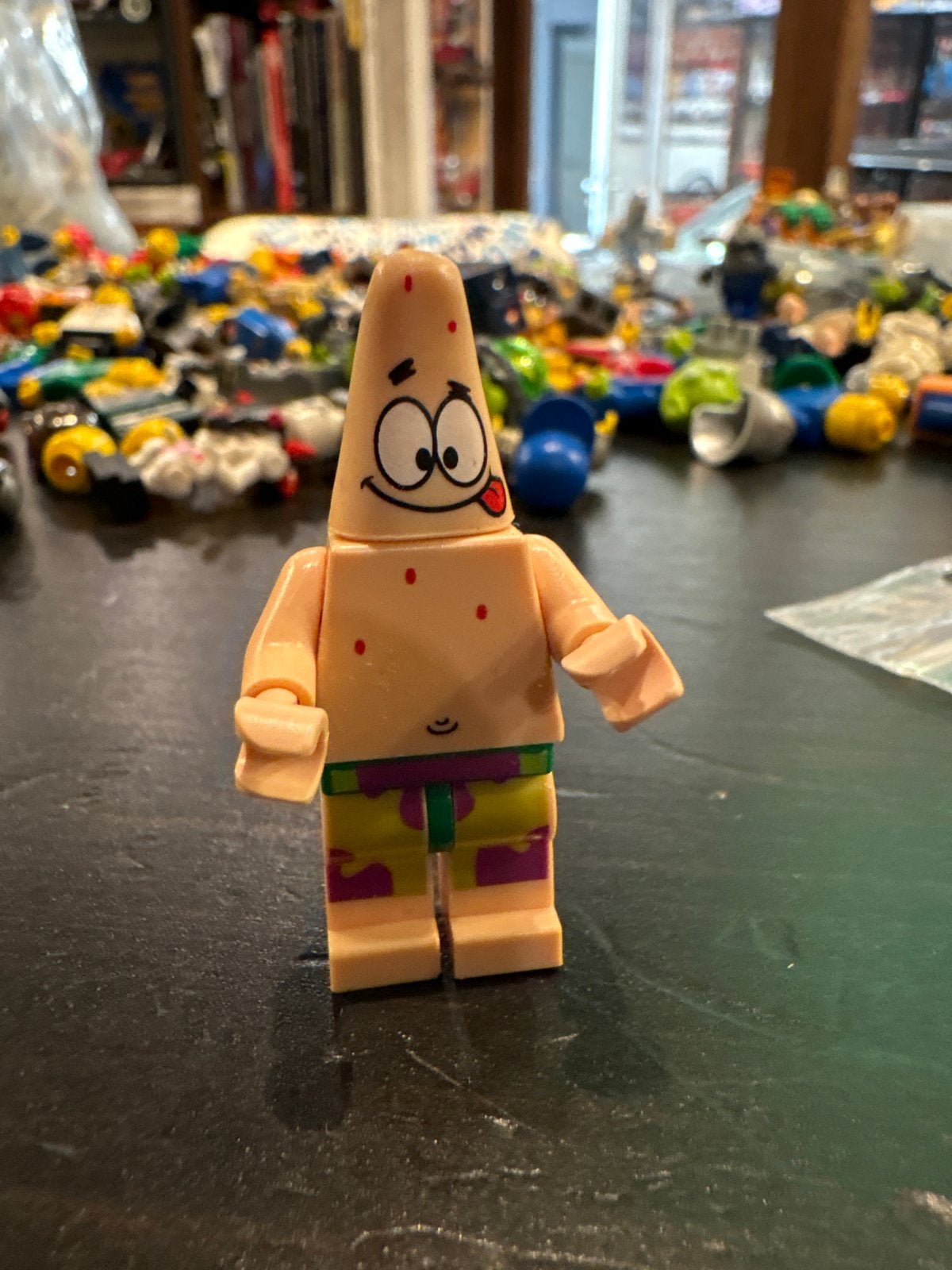 Lego Patrick Minifiguur Spongebob bob002, Ophalen of Verzenden, Gebruikt, Overige merken