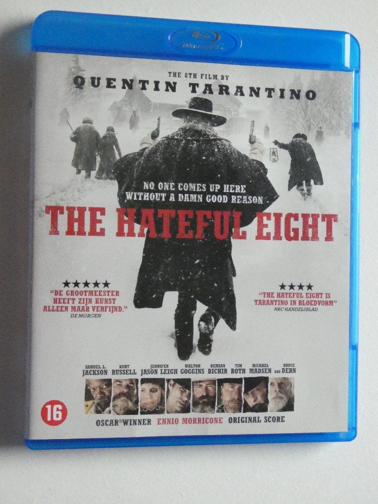 The Hateful Eight Blu-ray, Verzenden, Gebruikt