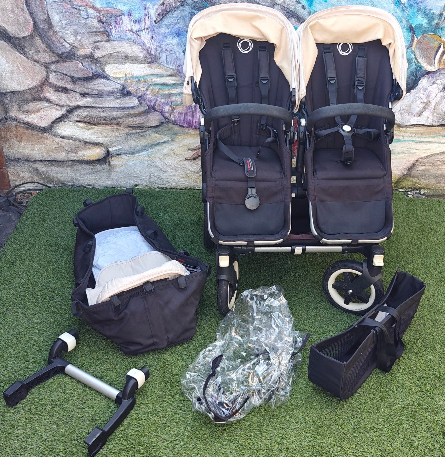 Bugaboo Donkey Duo [complete set], Gebruikt, Bugaboo, Duowagen, Ophalen