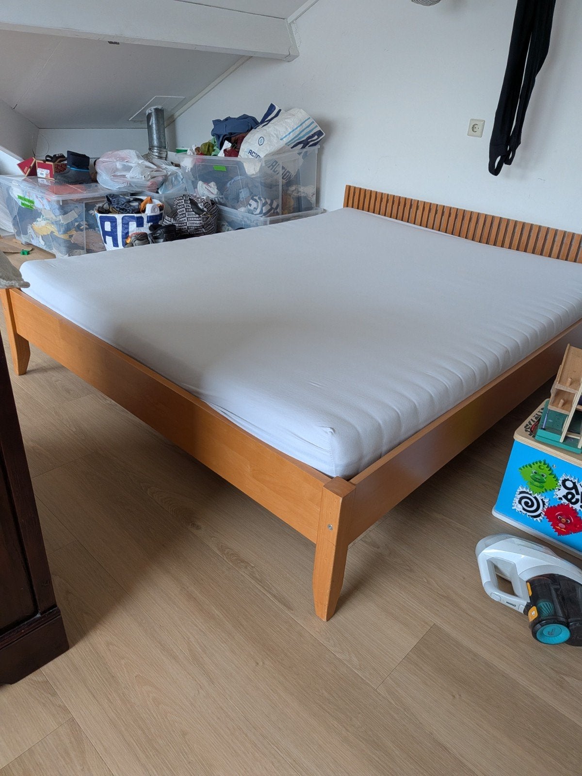 Ikea Sultan Mane bed met matras en lattenbodems, Huis en Inrichting, Ophalen, Gebruikt, Tweepersoons, 200 cm