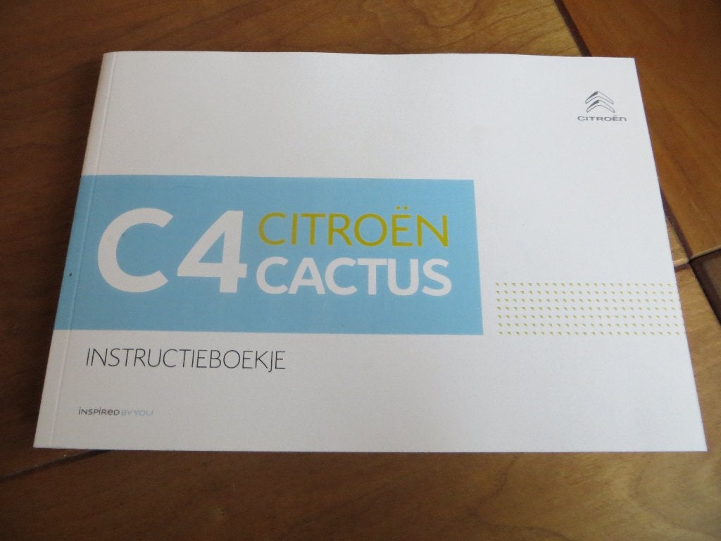 Instructieboek Citroen C4 Cactus 2017 incl. audio/navigatie, Auto diversen, Ophalen of Verzenden