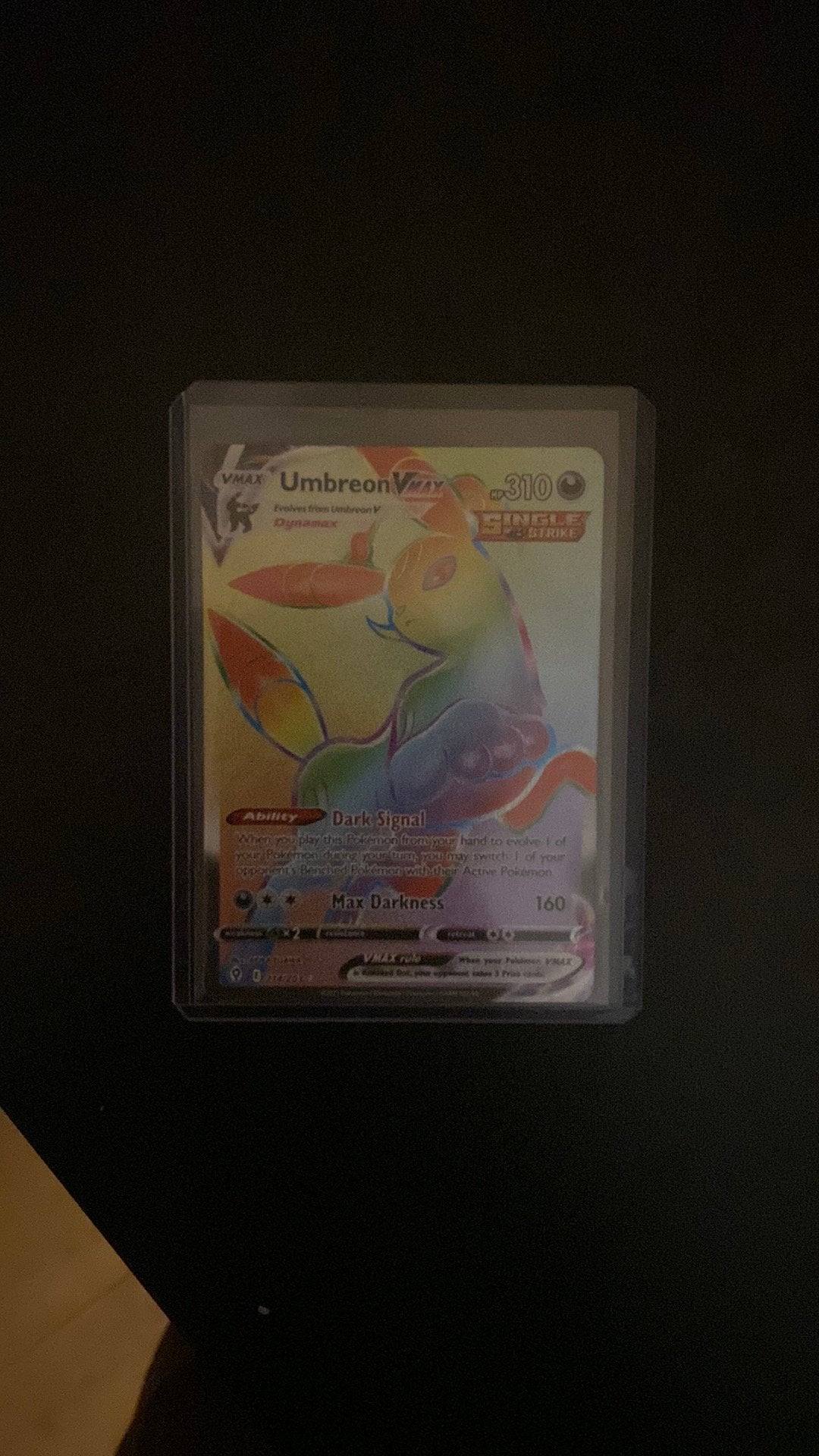 Umbreon VMAX 214/203, Hobby en Vrije tijd, Ophalen, Zo goed als nieuw