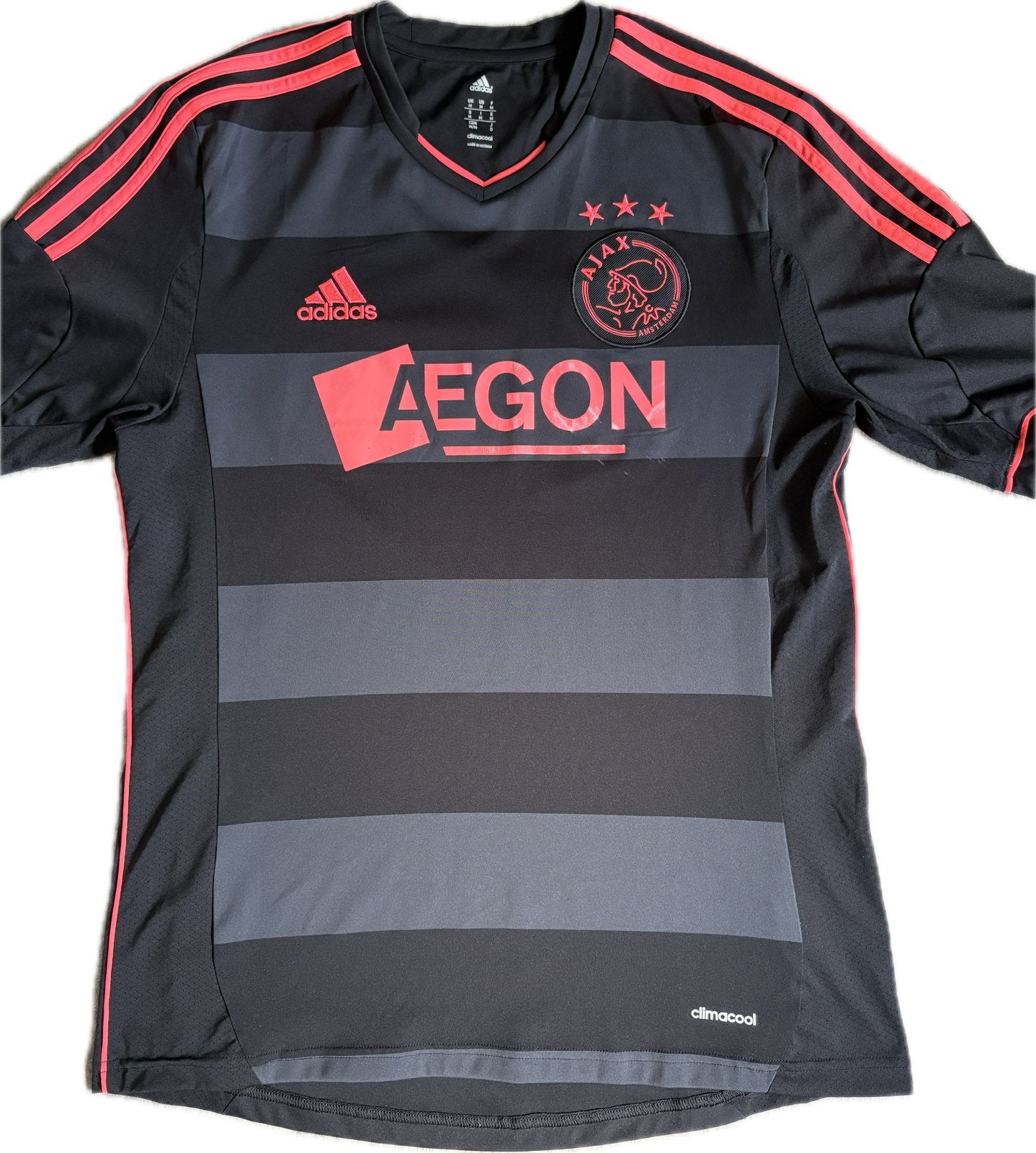 Origineel Ajax uitshirt 2013/14, Maat M, Ophalen of Verzenden, Zo goed als nieuw, Shirt