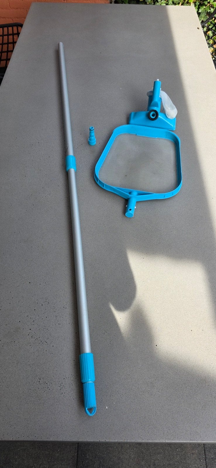 Zwembad schoonmaakset met schepnet en steel, Tuin en Terras, Ophalen, Gebruikt, Overige typen