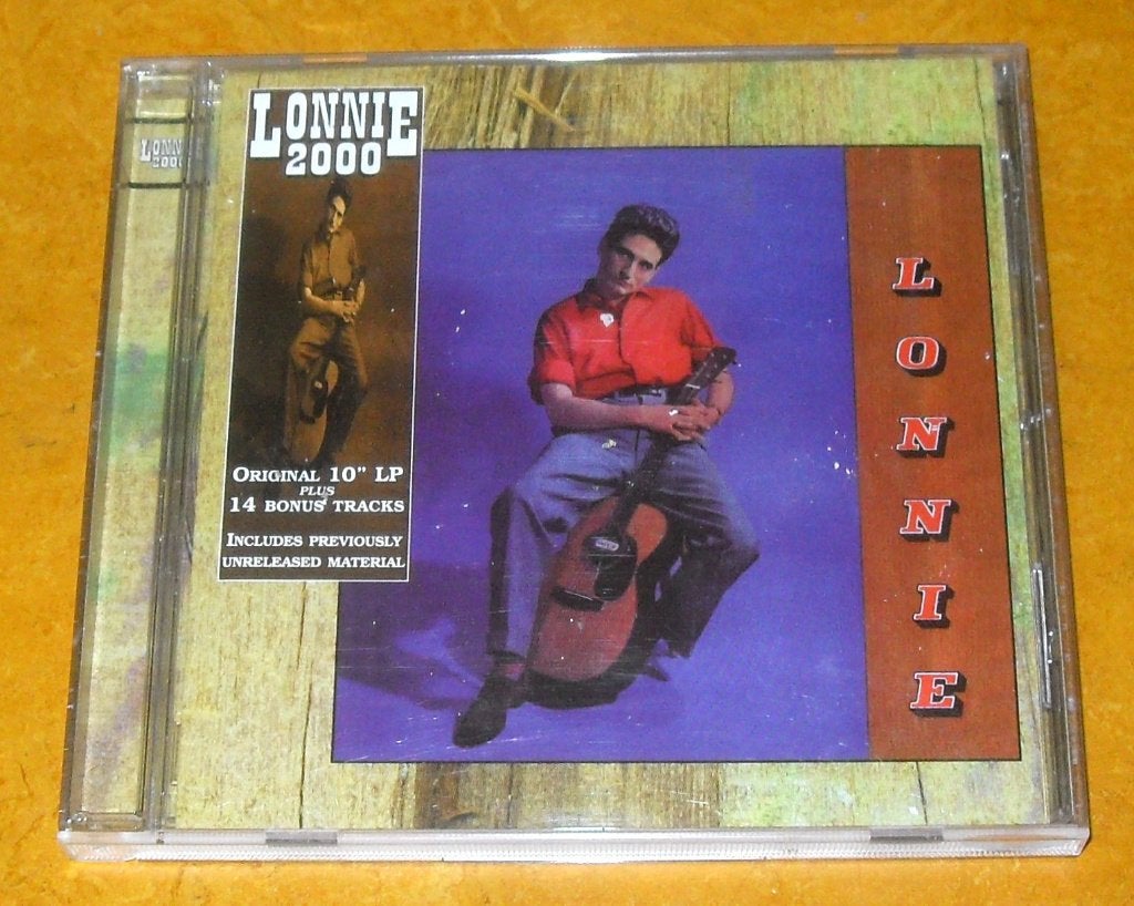 Lonnie Donegan - Lonnie ... Plus CD. 14 bonus tracks., Ophalen of Verzenden, Folk, Album, Gebruikt
