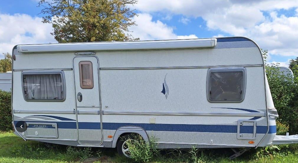 Fendt Saphir 510 TFB  Zeer nette staat  Voortent+Luifel 2005, Caravans en Kamperen, Vast bed, Particulier, Tot en met 4, 1000 - 1250 kg