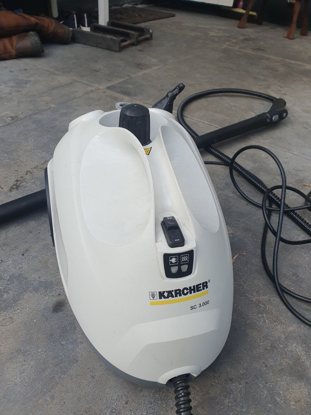 Kärcher SC 3.000 Stoomreiniger - Werkt perfect, compleet, Ophalen, Inclusief accessoires, Gebruikt, Kärcher