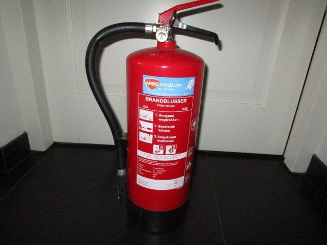 brandblusser schuim 6kg, Ophalen, Zo goed als nieuw, Brandblusser