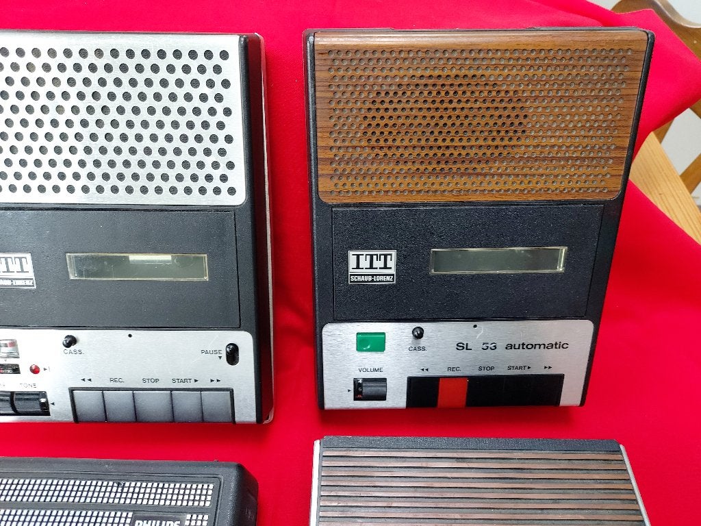 cassette recorders  4x  defect voor reparatie, Ophalen of Verzenden, Enkel, Overige merken, Tape counter