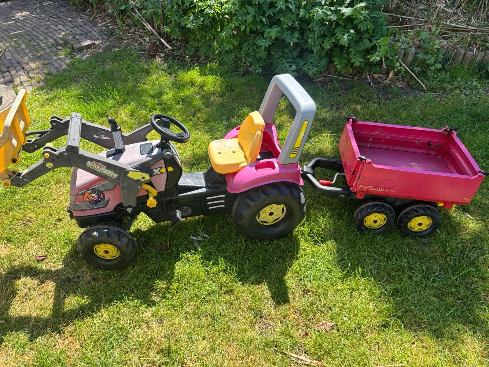Tracker met kiepwagen, Ophalen of Verzenden, Zo goed als nieuw, Overige merken