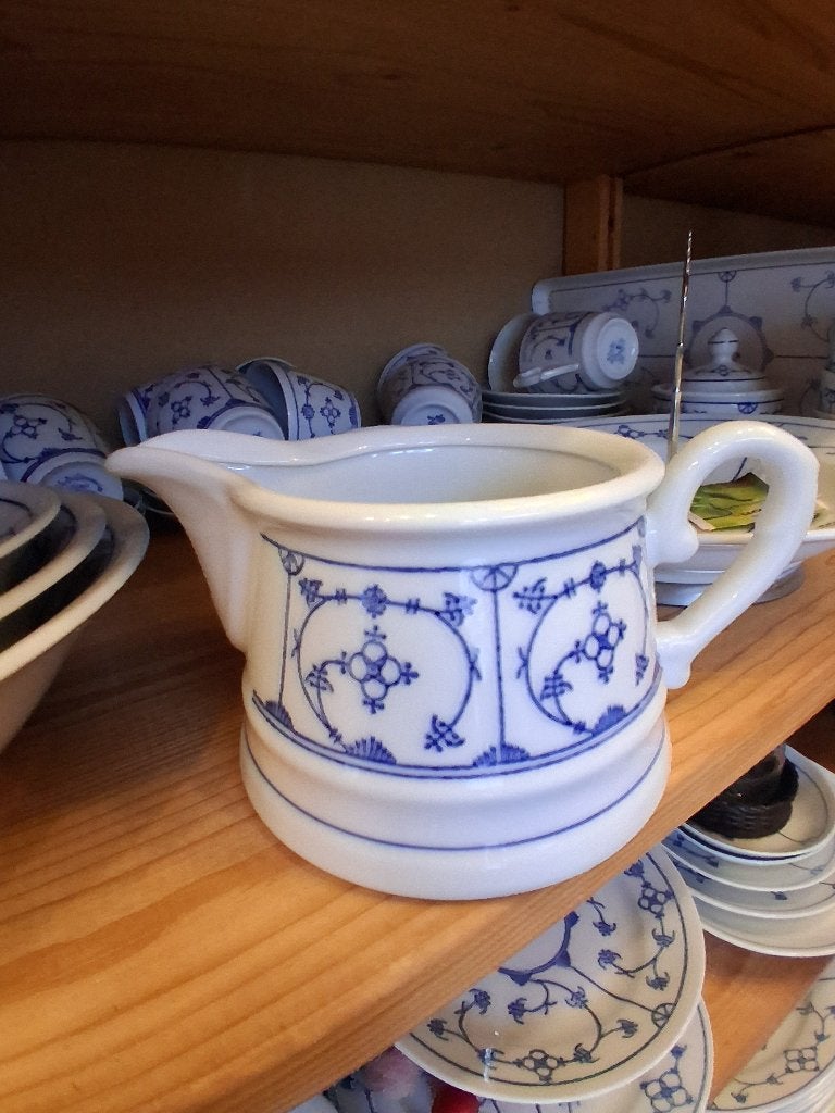 Schenkbare sauskom, juskom Blau Saks Jäger of Kahla, Ophalen of Verzenden, Zo goed als nieuw, Bord(en), Overige stijlen