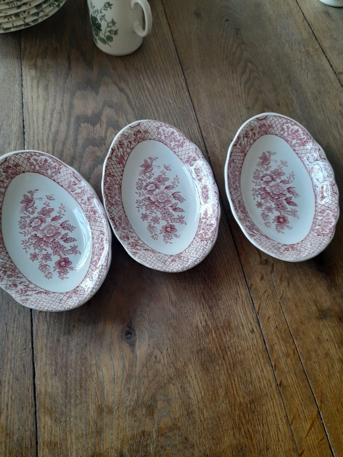 Set van 3 Mason's Ironstone Stratford schaaltjes, Ophalen