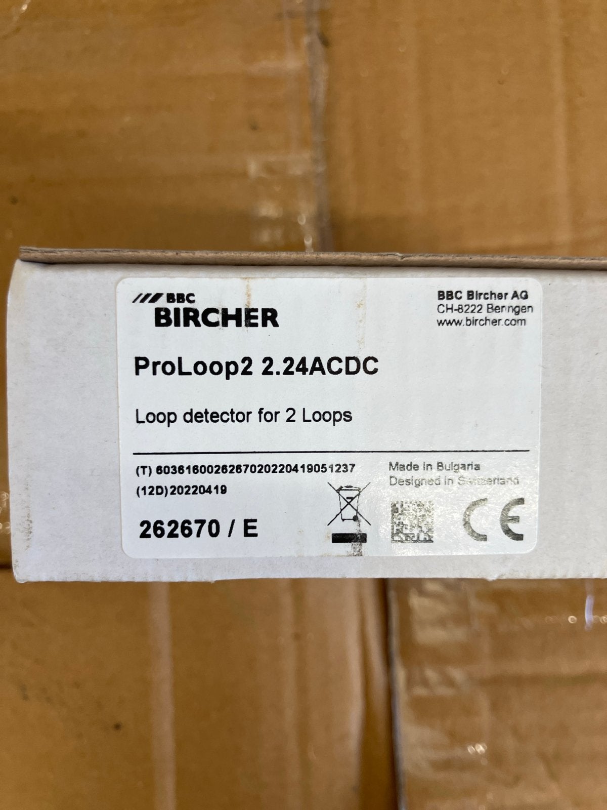 BBC Bircher ProLoop2 2.24ACDC lusdetector voor 2 lussen, Ophalen of Verzenden