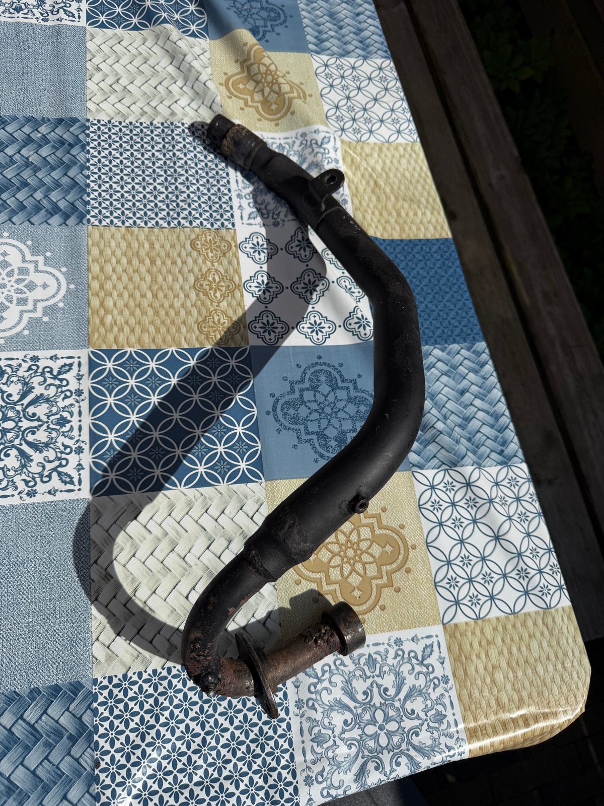 Honda ZB50 Uitlaatbocht, Ophalen, Gebruikt, Universele onderdelen