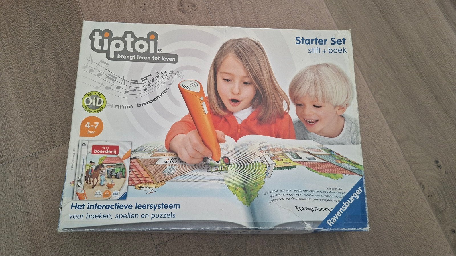 tiptoi Starter Set: Op de boerderij (4-7 jaar), Ophalen, Zo goed als nieuw, Taal en Lezen, Met geluid