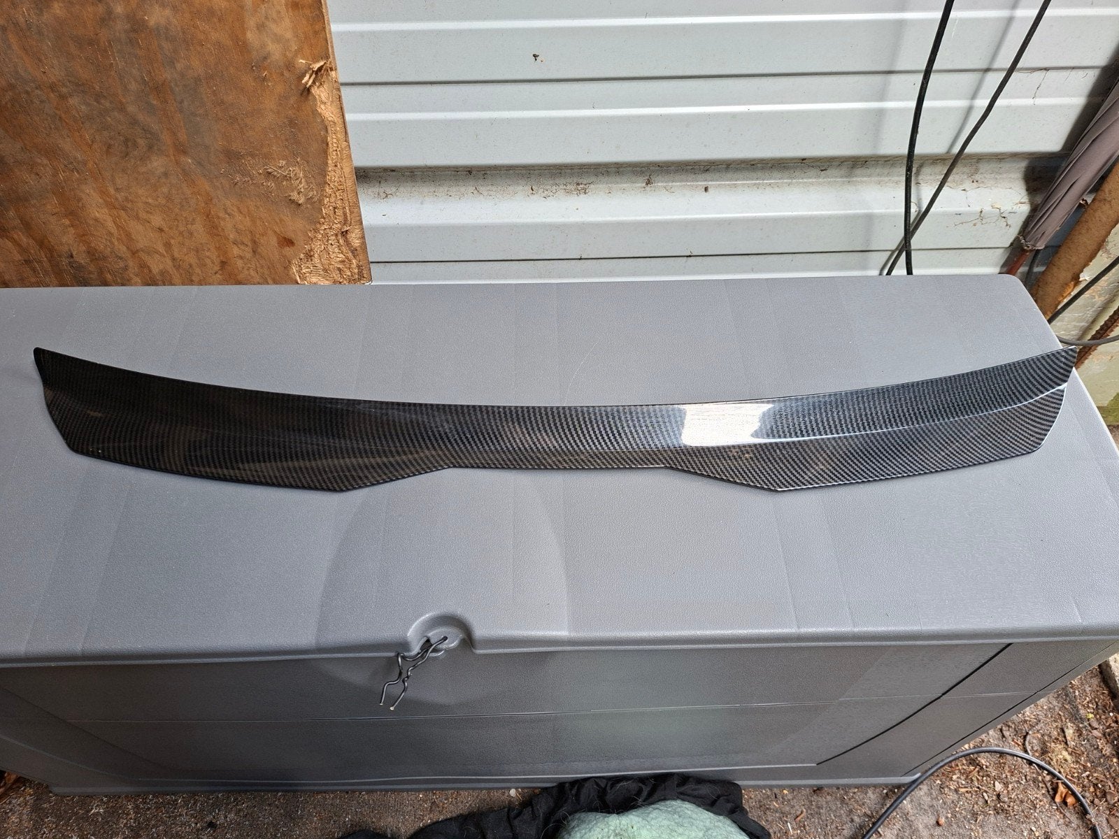 Achterklep Spoiler Carbon Look voor Golf 6  GTI, Ophalen, Gebruikt, Achterklep, Volkswagen