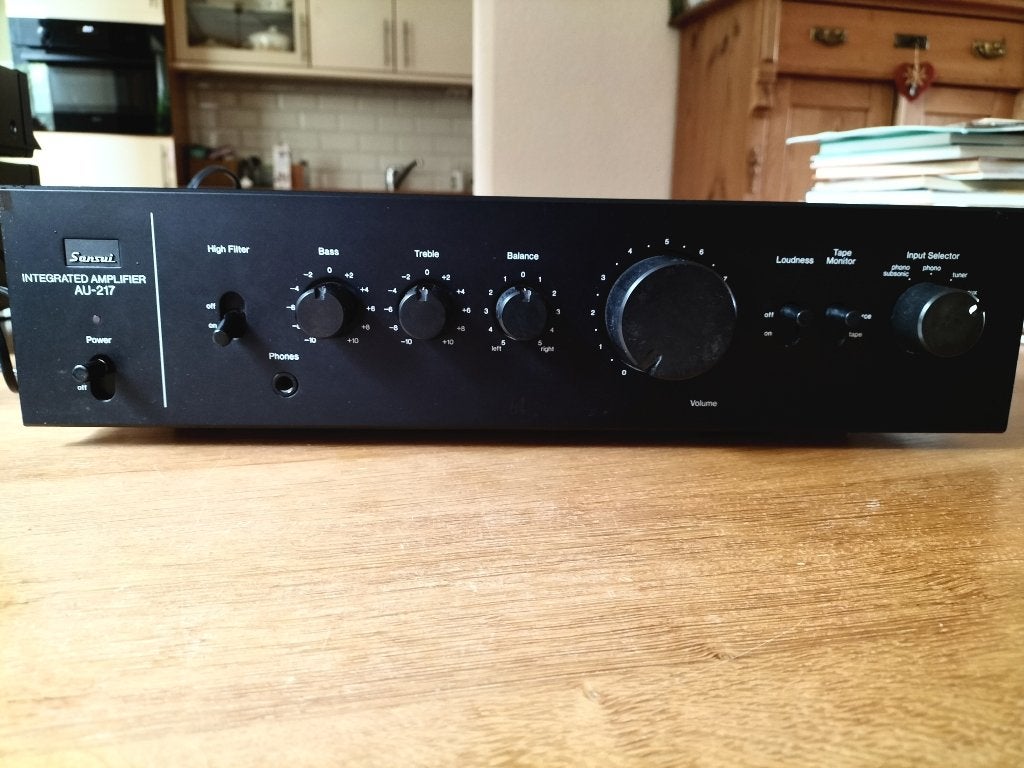 Sansui AU 217, Audio, Tv en Foto, Versterkers en Receivers, Ophalen of Verzenden, Gebruikt, Overige merken